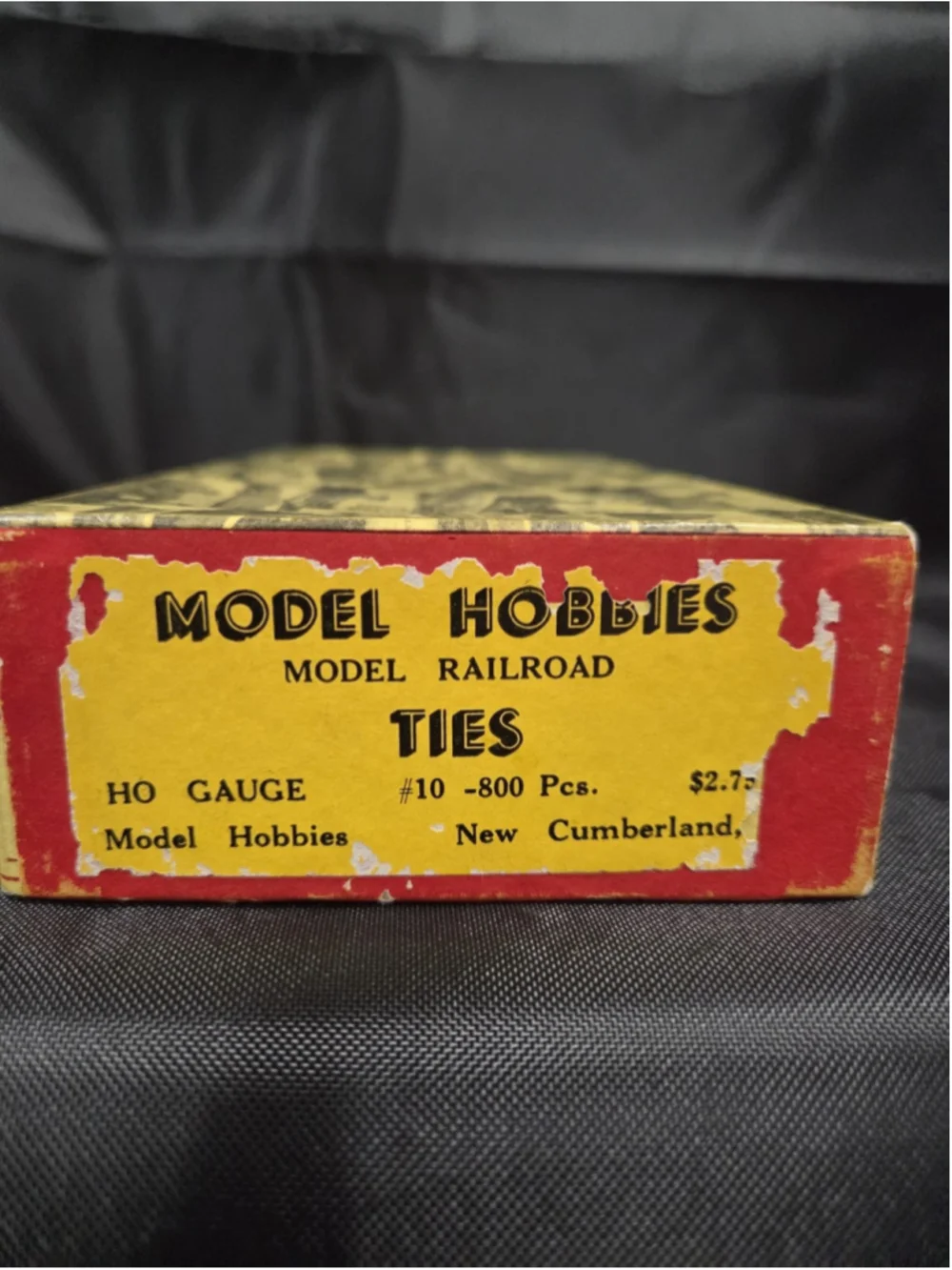 Model Hobbies Railroad Ties HO Gauge Original Box